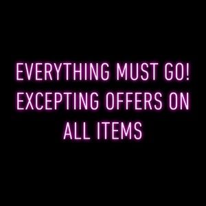 ⭐️HUGE SPRING CLEAN OUT SALE⭐️